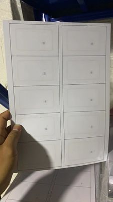 Akıllı RFID Kartları Üretimi İçin TK4168/IC F08 Çipli PVC RFID Kart Yapılandırması / Prelam Yapısı