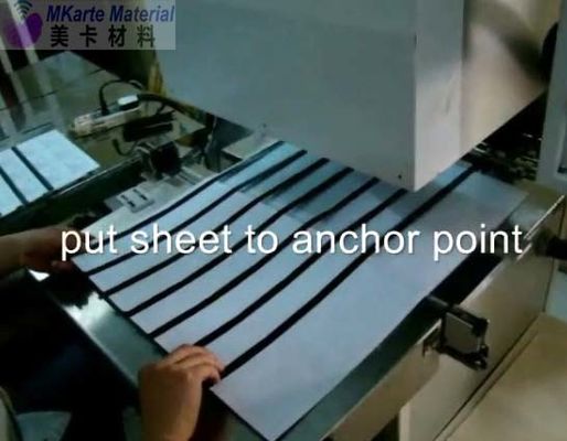 0.10mm Hico / Loco Magstripe Üzerine Dönüştürülmüş Manyetik Şerit Kartı için