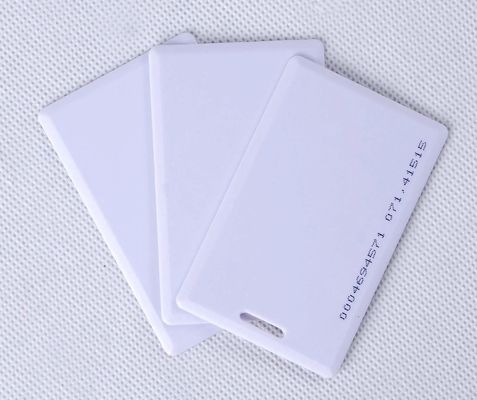 0.8mm RFID Pvc Kartı F1108 TK4168 1k Chip Fudan F08