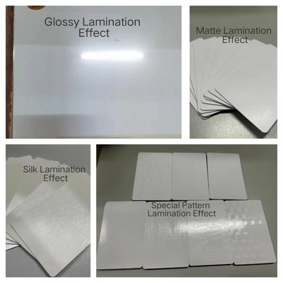 Akıllı kart üretimi için A4 A3 A3 + boyutlu laminatör çelik plaka