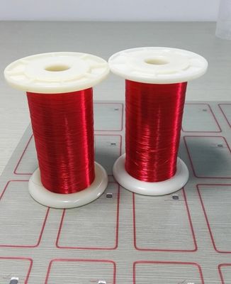 0.1mm çaplı Kırmızı veya Gümüş RFID yapıştırma kendi kendine yapışkan kart Anten Bakır tel MACW-1