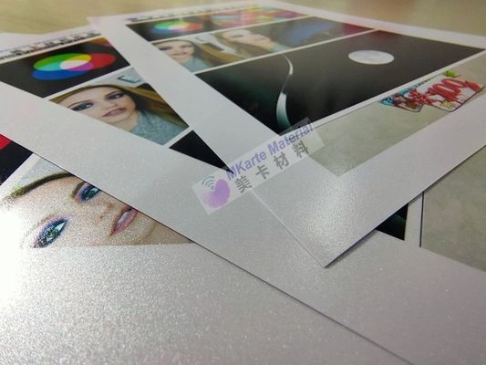 0.15mm-0.40mm PVC mürekkep püskürtücüsü Ofset Baskı Beyaz Dijital Baskılanabilir PVC Banka Kartı Malzemesi