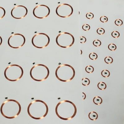 3*8 4*8 6*8 Layout RFID Inlay Prelam PVC Inlay Sheet RFID Contactless Card Sheet Plastik Kart Üretimi İçin