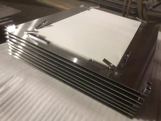 Beyaz Silikon Kauçuk Laminasyonlu Ped 3.0mm Plastik Kart Laminasyonu İçin