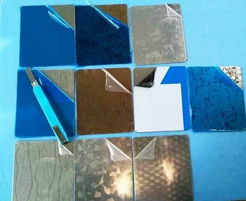 Yüzey Sertliği HRC19 Laminasyon Çelik Plakası Paslanmaz Çelik 430BA Plastik kart laminasyonu için