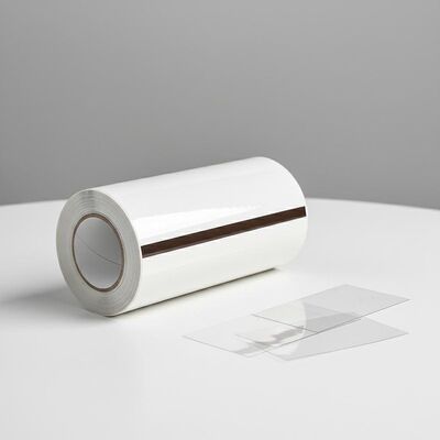 0HICO/LOCO kartları için yapıştırıcı kaplama ile kaplanmış saydam manyetik şerit kaplama.04-0.10mm kalınlığı