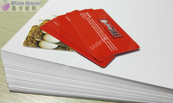 Kakma / Ofset Baskı Pvc Köpük Çekirdek Kartı Mükemmel Mürekkep Yapışma