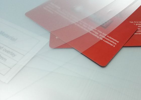 Kart laminasyonu için 0.04-0.10mm kalınlığında yavaş düşme ofset baskılanabilir PVC üstlük filmi