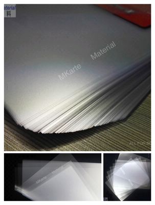 Çeşitli Dijital Yazıcılar için Aşınmaya Dayanıklı Pvc Kaplama Sayfası HP Indigo / Konica Minolta