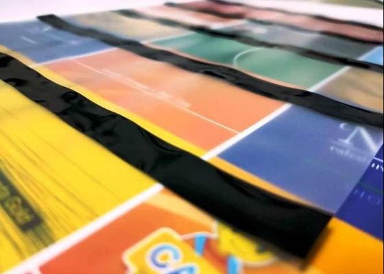 PVC Kart Laminasyon için Siyah Renkli Manyetik Şeritler Kaplı Film Hi-Co Manyetik Şerit