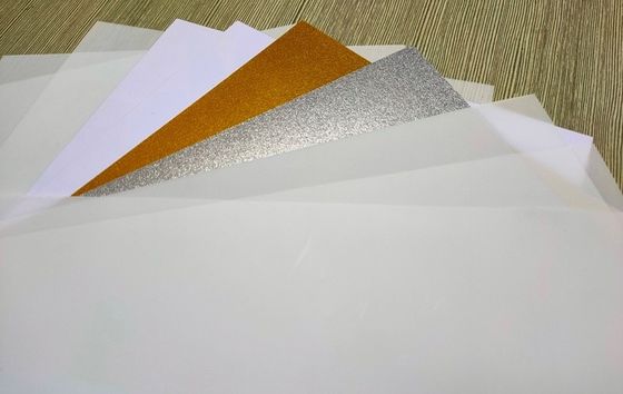 Ekonomik Plastik Kart Çözümü İçin A + B + A Beyaz Laminasyon Olmayan Yaprak Ejderha Kart Sayfası