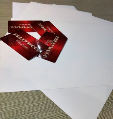 PC Plastik Kart için Darbeye Dayanıklı Ofset Baskı PC Plastik Çekirdek Levha