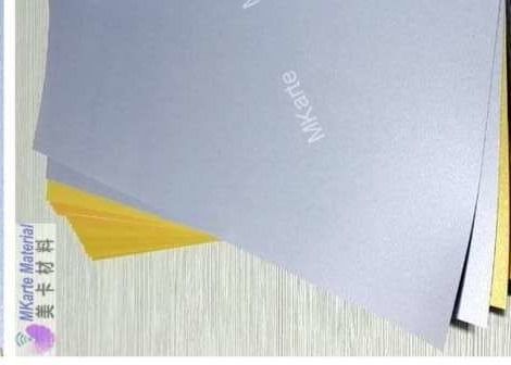 Reklam Baskısı ve Ekran PVC Kart Malzemesi İçin Şerit Baskılı PVC Levha A4 A3