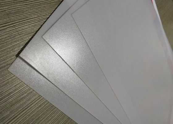 Sıcak Pres Laminat Akıllı Kart Malzemesi PETG Plastik Kart Çekirdek Sayfası