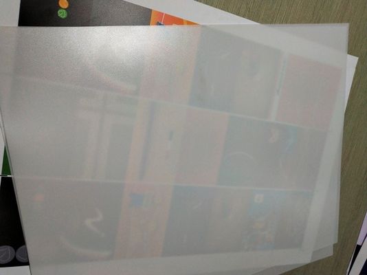 PETG Kart Gövde Üretimi İçin Anti-Sis PETG Şeffaf Levha Plastik Kart Çekirdek Sayfası