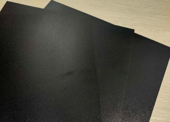 Kartlar için Yansıtıcı Çevre Dostu Siyah Polikarbonat PC Plastik Çekirdek Levha