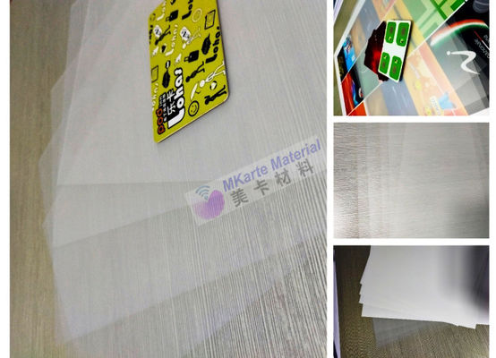PC Kartı Üretimi için Lazer Gravür PC Plastik Levha için Uygun PC Filmleri