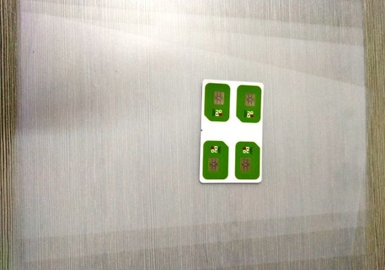 PETG Kaplamalı Kaplama Şeffaf Plastik PET / PETG Levha Kredi kartı için