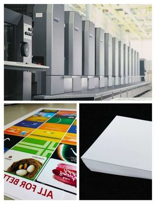 Laminasyon Kartı Mürekkep Yapışma A4 Ofset Baskı PVC Levha