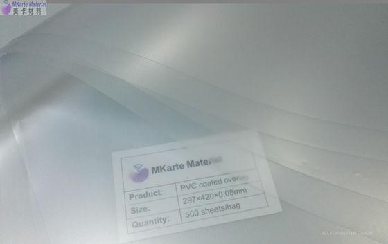 Ofset Baskı 6.0 N / Cm Sararma Önleyici PVC Çekirdek Levha