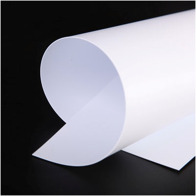 Çatlak Serigrafi Baskı Yok 35 Dyne 0.12mm PVC Çekirdek Levha