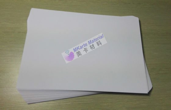 A3 Boyutu 0.76mm Serigrafi Baskı PVC Çekirdek Levha
