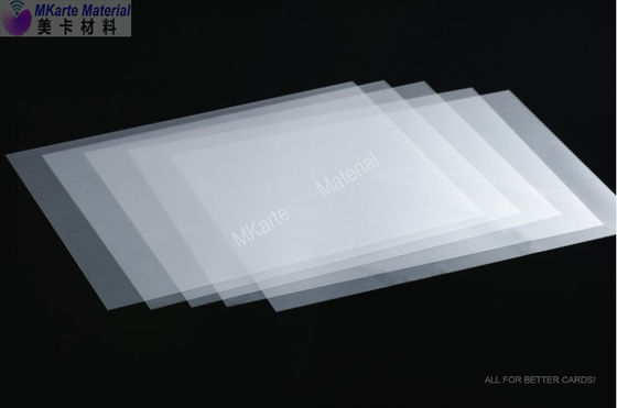 PVC Kart Gövde Malzemesi İçin 0.08mm A3 Boyutlu PVC Kaplamalı Kaplama