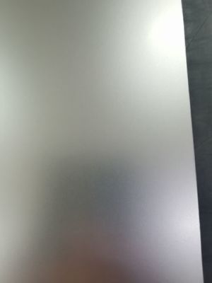 Pvc Kart Malzeme Laminasyonu için Hafif Mat Lamine Çelik Levha 0.3um Yüzey Pürüzlülüğü