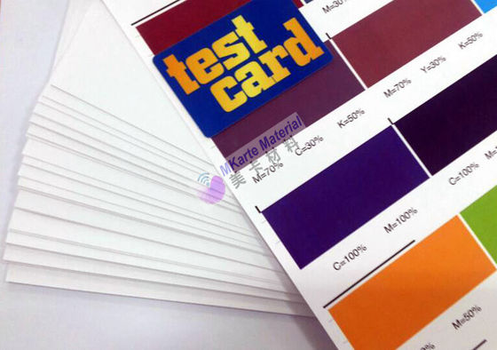 Akıllı Kart Üretimi İçin Tek Taraflı Dijital Baskı Hp Indigo A4 Pvc Levha