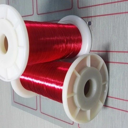 0.1mm çaplı Kırmızı veya Gümüş RFID yapıştırma kendi kendine yapışkan kart Anten Bakır tel MACW-1