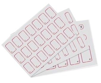 3*8 4*8 6*8 Layout RFID Inlay Prelam PVC Inlay Sheet RFID Contactless Card Sheet Plastik Kart Üretimi İçin