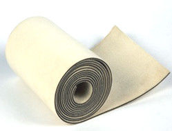 İzolasyon Laminated Pad PVC Kart Laminasyonu Yün Felt Katmanları ve Siyah Silikon Kauçuk