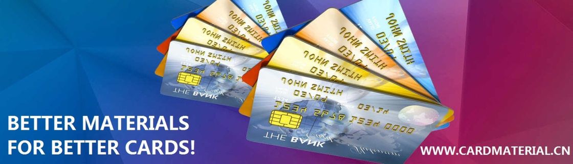 Üstün Yaşlanma Direnci Yazdırılabilir PVC Yaprakları Bir tarafta Dijital Mürekkep Kaplama ve Diğer tarafta Laminasyon Yapıştırıcı Kaplama