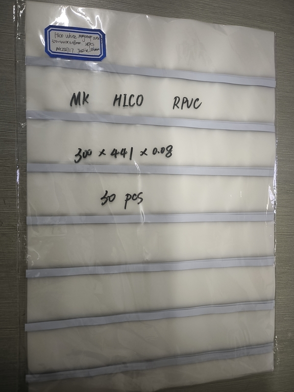 Yapıştırıcı Kaplamalı Manyetik Şerit Kart Kaplaması, Üst Katman için 0.04-0.1mm, HICO LOCO Üyelik Kartı