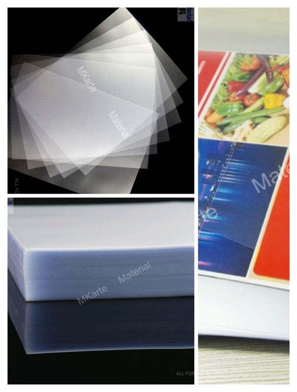 Çeşitli Dijital Yazıcılar için Aşınmaya Dayanıklı Pvc Kaplama Sayfası HP Indigo / Konica Minolta
