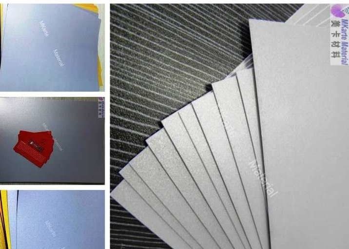 Reklam Baskısı ve Ekran PVC Kart Malzemesi İçin Şerit Baskılı PVC Levha A4 A3