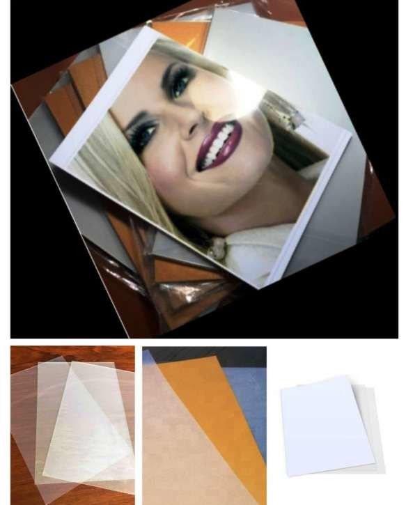 2 Baskı Sayfası Artı 1 Orta Çekirdekli Levha ile Laminasyonsuz 0.58mm Mürekkep Püskürtmeli PVC Levha