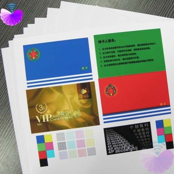 Çatlak Serigrafi Baskı Yok 35 Dyne 0.12mm PVC Çekirdek Levha